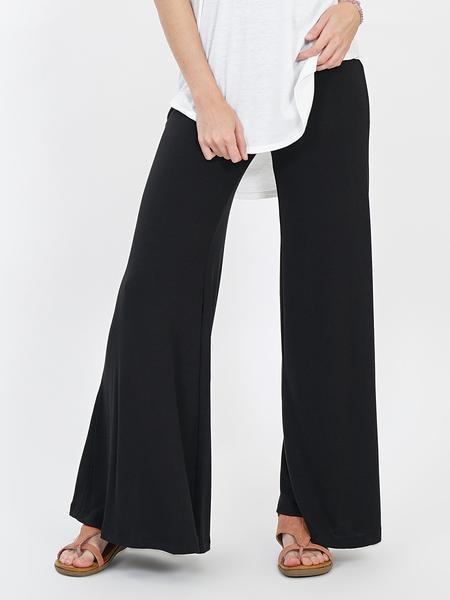 Women Heather Gray Palazzo Pants