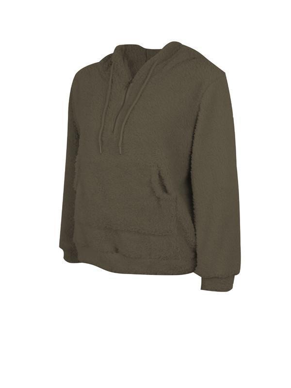 Casual Hooded Collar Zipper Hoodies